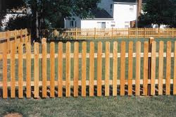 Spaced Dog Ear Fencing